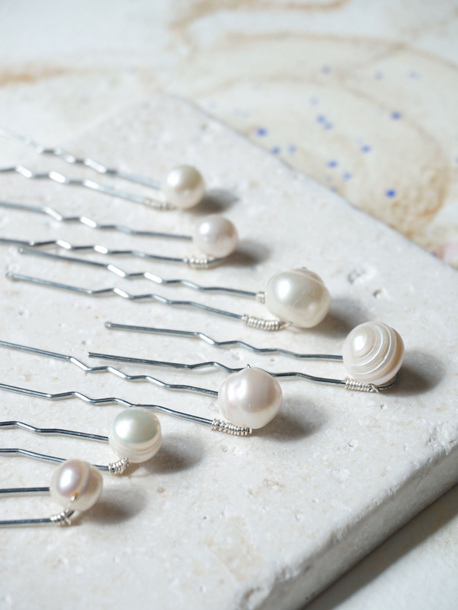 Capri Pearl Hairpin Set