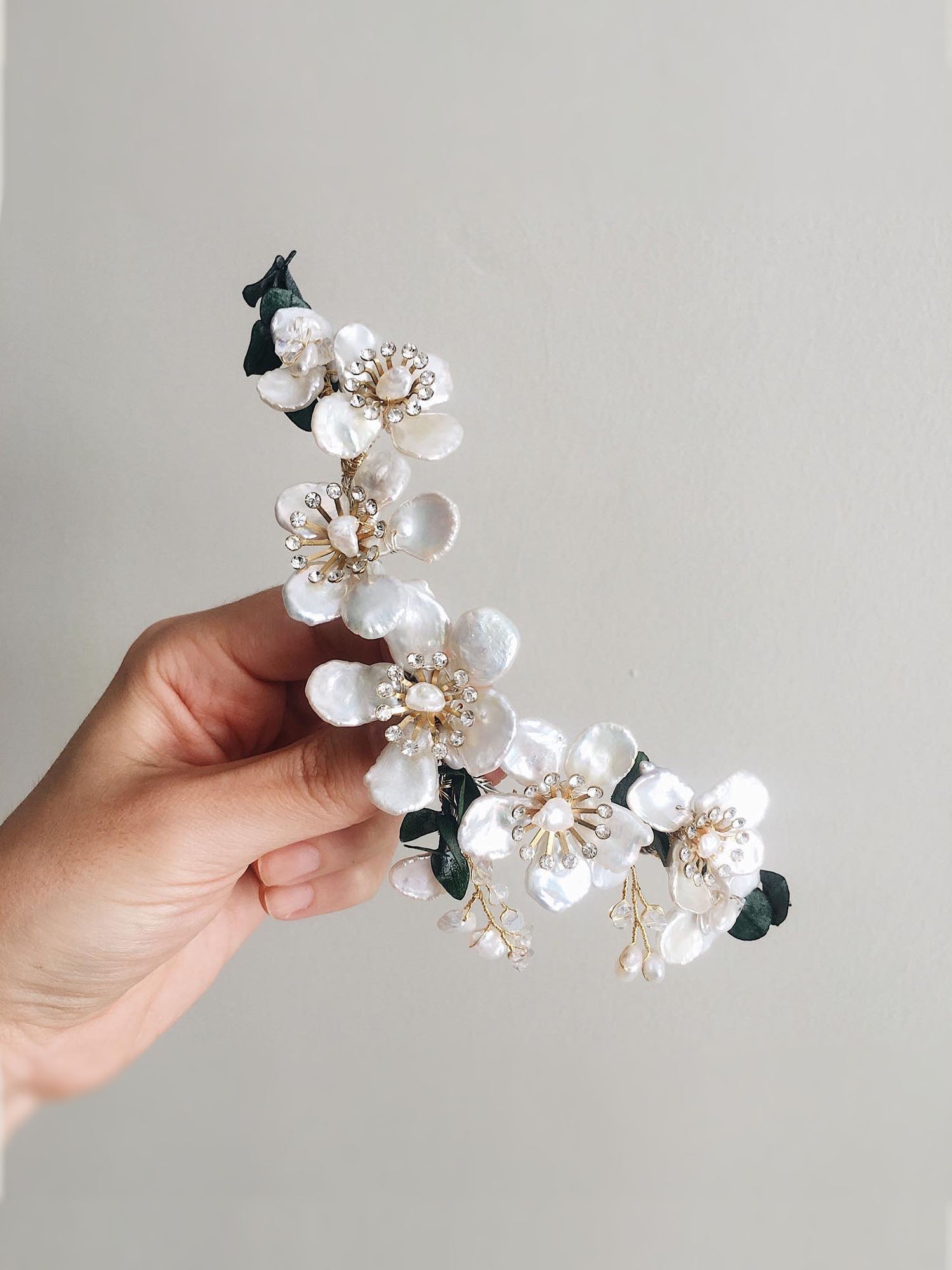 Jenny Freshwater Pearl Hairpiece